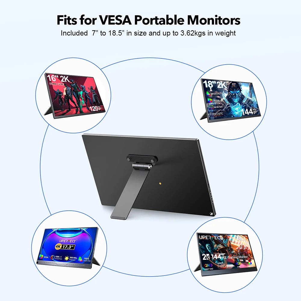 Elevate Your Workspace with the Cdisplay Mini Monitor Stand - Perfect Support for Your 7-17.3" Portable Monitors! 📈💻✨