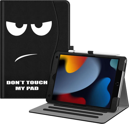 Fintie Case for Ipad 9Th / 8Th / 7Th Generation (2021/2020/2019) 10.2 Inch - [Corner Protection] Multi-Angle Viewing Stand Cover with Pocket & Pencil Holder, Auto Sleep Wake, Ocean Marble