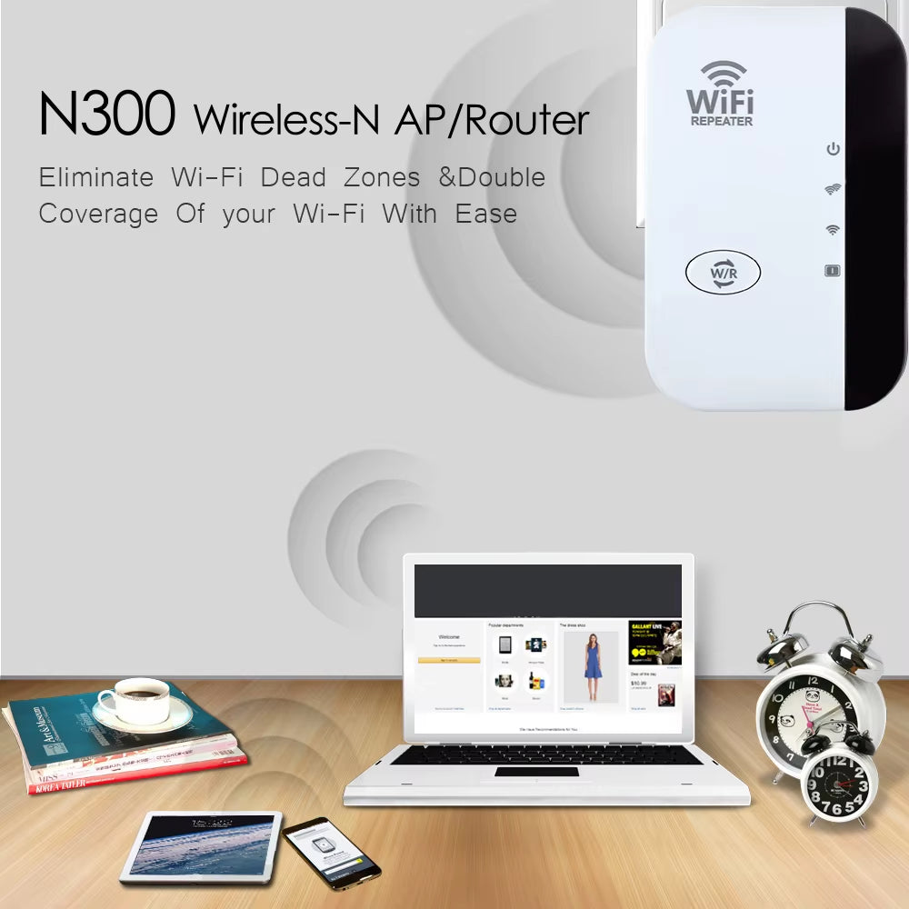 FENVI 300Mbps Wireless WIFI Repeater Remote Wifi Extender Wifi Amplifier 802.11N Wifi Booster Repetidor Amplifier Wi Fi Reapeter