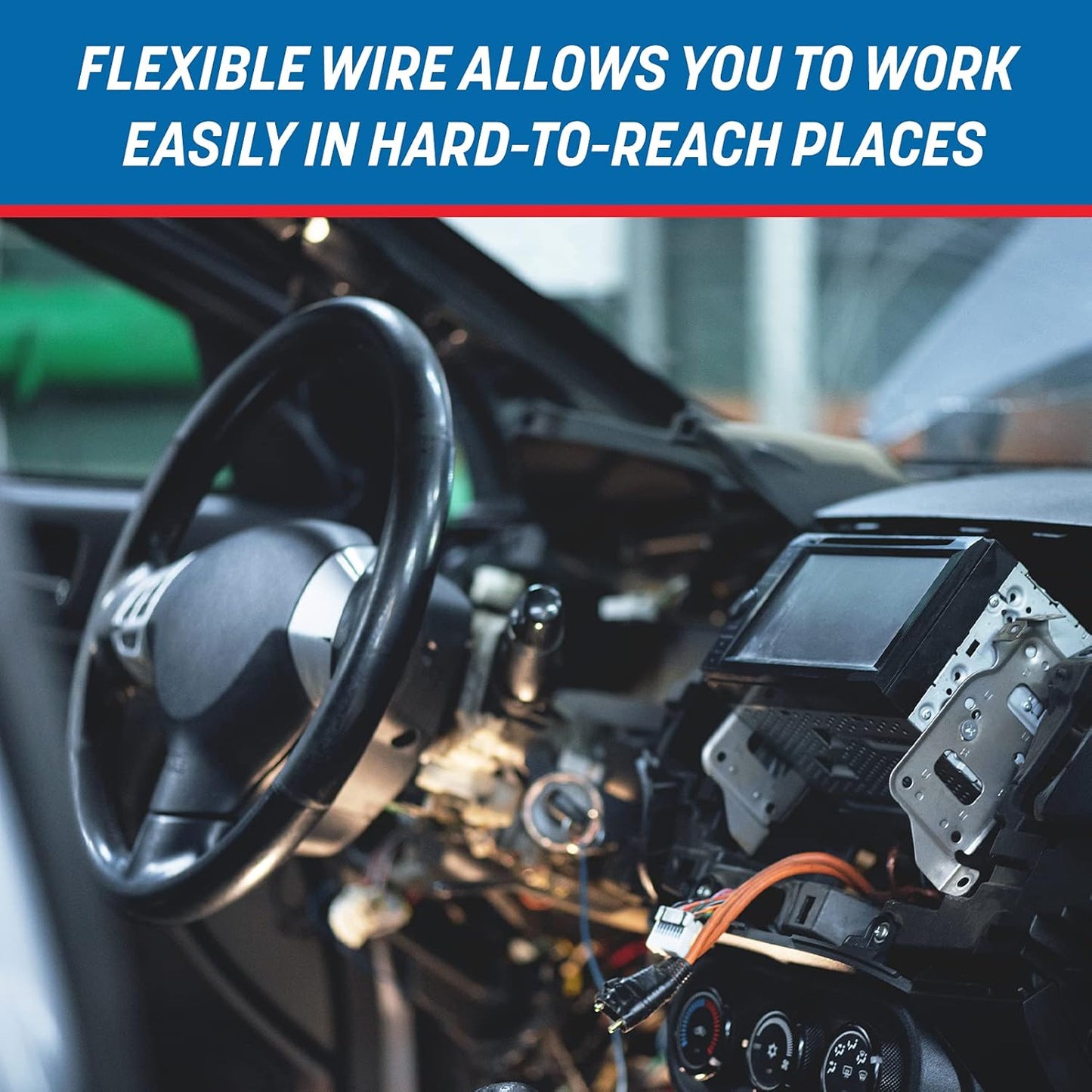 GS Power 16 Gauge Wire (16 AWG) - 100 Foot, Pure Copper, Stranded Electrical Wiring for Speaker, Automotive, Trailer, Stereo and Home Theater Applications - Red/Black