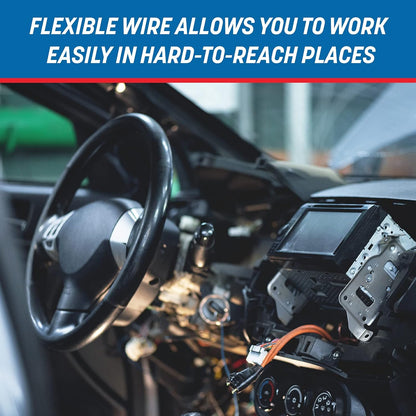 GS Power 16 Gauge Wire (16 AWG) - 100 Foot, Pure Copper, Stranded Electrical Wiring for Speaker, Automotive, Trailer, Stereo and Home Theater Applications - Red/Black