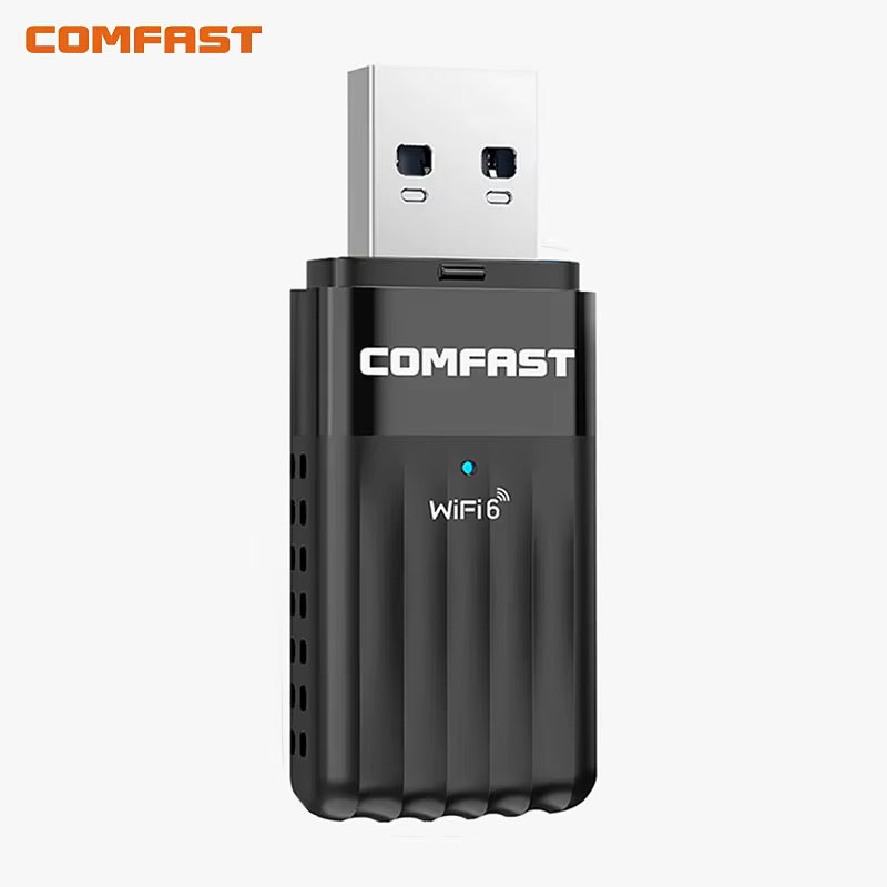 COMFAST USB Wifi Bluetooth Adapter AX900 Wifi 6 Adapter Free-Drive 2.4G&5Ghz 900Mbps Wifi Adaptador BT5.3 Win10/11 WPA3 Wifi6