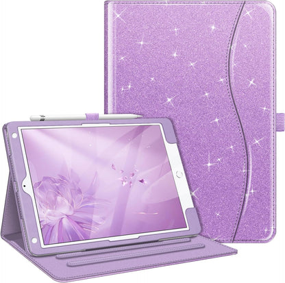 Fintie Case for Ipad 9Th / 8Th / 7Th Generation (2021/2020/2019) 10.2 Inch - [Corner Protection] Multi-Angle Viewing Stand Cover with Pocket & Pencil Holder, Auto Sleep Wake, Ocean Marble