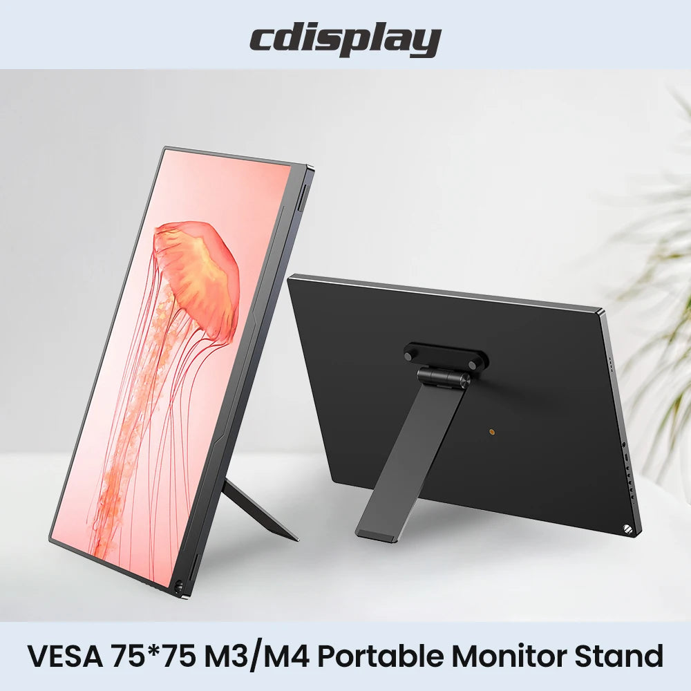 Elevate Your Workspace with the Cdisplay Mini Monitor Stand - Perfect Support for Your 7-17.3" Portable Monitors! 📈💻✨