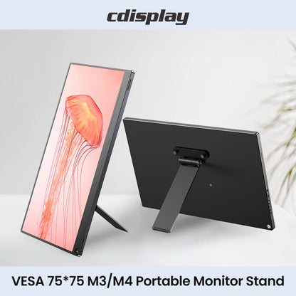 Elevate Your Workspace with the Cdisplay Mini Monitor Stand - Perfect Support for Your 7-17.3" Portable Monitors! 📈💻✨