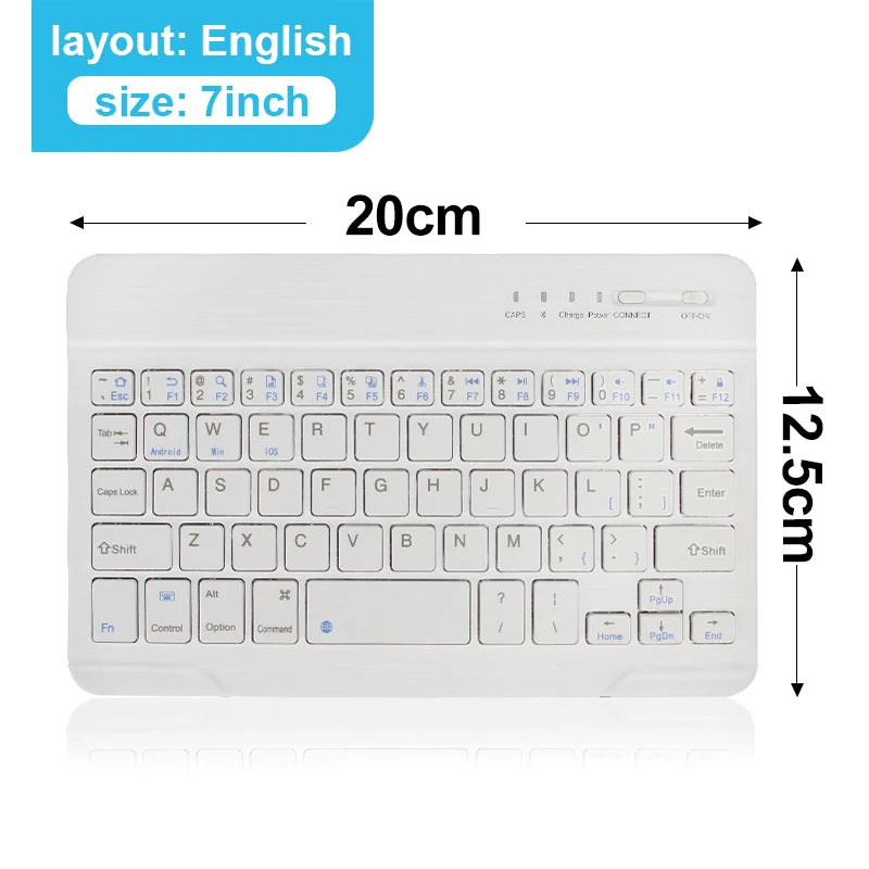 Say goodbye to clutter with our Mini Wireless Bluetooth Keyboard! 🌟 Perfect for your iOS, Android, or Windows devices, this sleek 10-inch backlit keyboard with a touchpad is a game-changer for on-the-go typing! 💻✨ #TechEssentials #WirelessKeyboard
