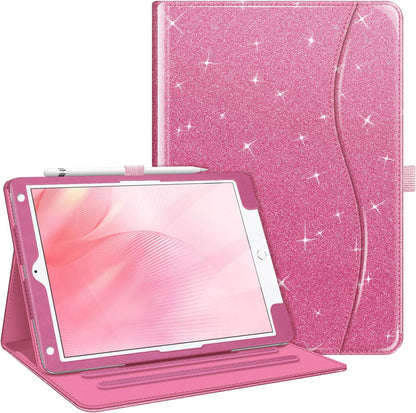 Fintie Case for Ipad 9Th / 8Th / 7Th Generation (2021/2020/2019) 10.2 Inch - [Corner Protection] Multi-Angle Viewing Stand Cover with Pocket & Pencil Holder, Auto Sleep Wake, Ocean Marble