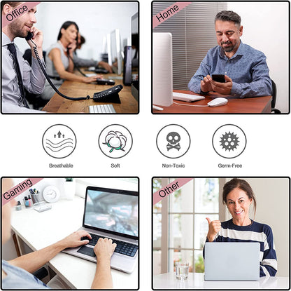 Extended Gaming Mouse Pad XXL Artso Large Keyboard Mat Long Mousepad Desk Decor Writing Pad Non Slip Rubber Base Stitched Edges for Work, Game, Office, Home, 35.1" X 15.7", Pink Marble