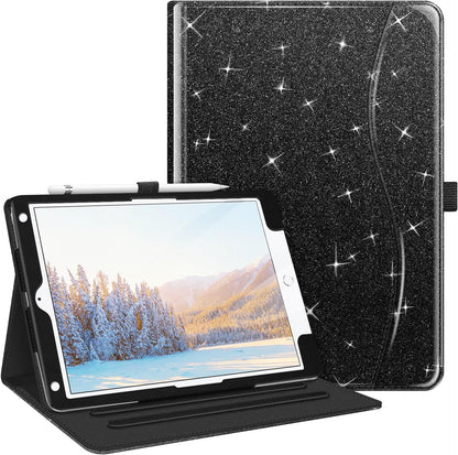 Fintie Case for Ipad 9Th / 8Th / 7Th Generation (2021/2020/2019) 10.2 Inch - [Corner Protection] Multi-Angle Viewing Stand Cover with Pocket & Pencil Holder, Auto Sleep Wake, Ocean Marble