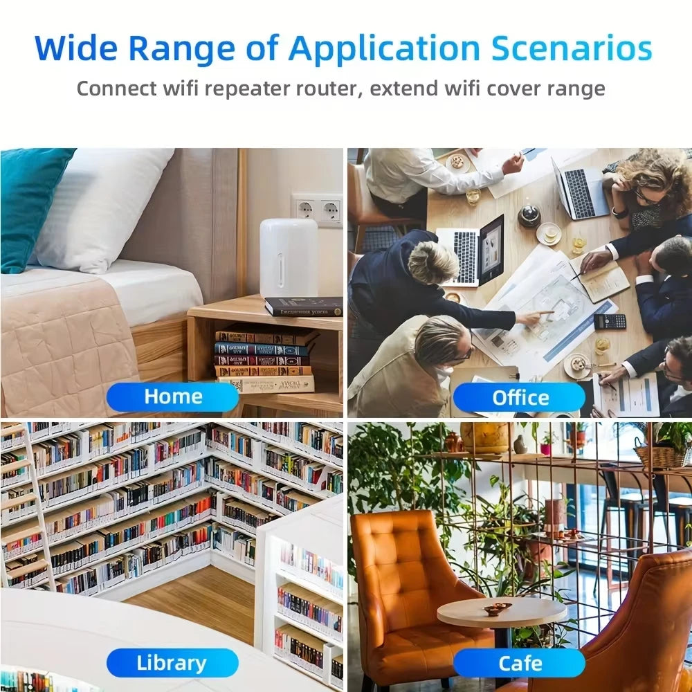 300Mbps Wifi Repeater Wireless WIFI Extende Amplifier Wifi Booster 2.4G Signal Router 802.11N Long Range Signal Wifi Router