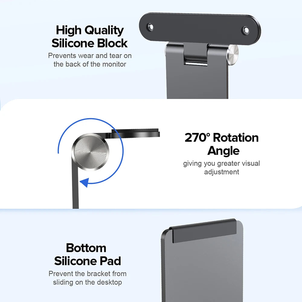 Elevate Your Workspace with the Cdisplay Mini Monitor Stand - Perfect Support for Your 7-17.3" Portable Monitors! 📈💻✨