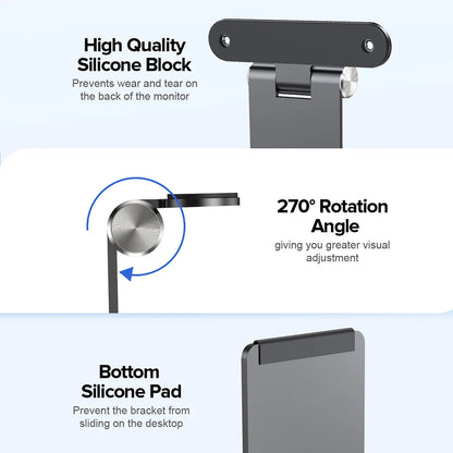Elevate Your Workspace with the Cdisplay Mini Monitor Stand - Perfect Support for Your 7-17.3" Portable Monitors! 📈💻✨