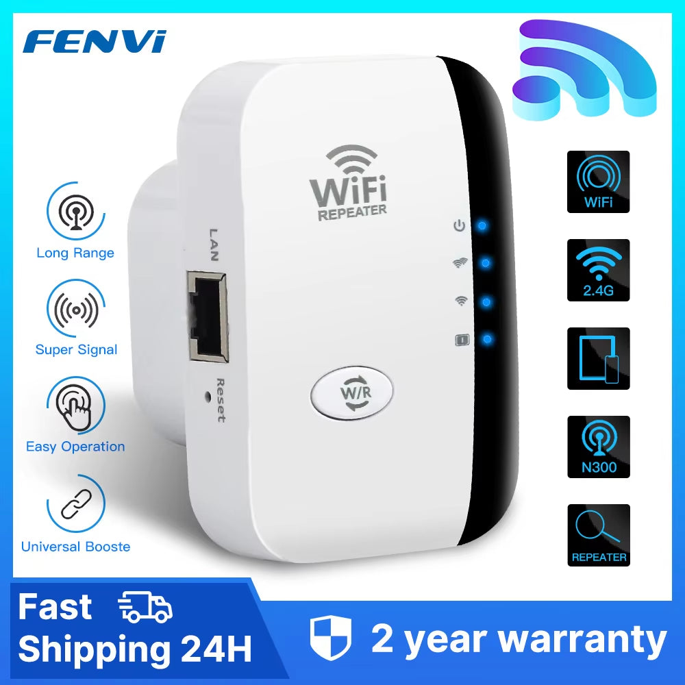 FENVI 300Mbps Wireless WIFI Repeater Remote Wifi Extender Wifi Amplifier 802.11N Wifi Booster Repetidor Amplifier Wi Fi Reapeter