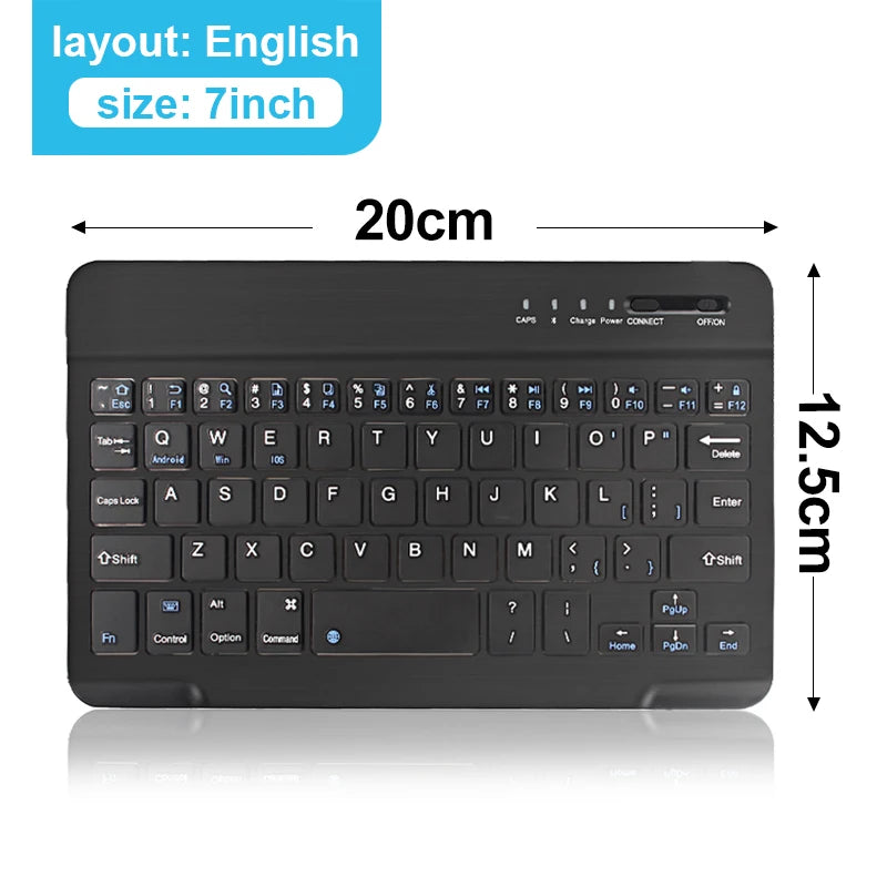 Say goodbye to clutter with our Mini Wireless Bluetooth Keyboard! 🌟 Perfect for your iOS, Android, or Windows devices, this sleek 10-inch backlit keyboard with a touchpad is a game-changer for on-the-go typing! 💻✨ #TechEssentials #WirelessKeyboard